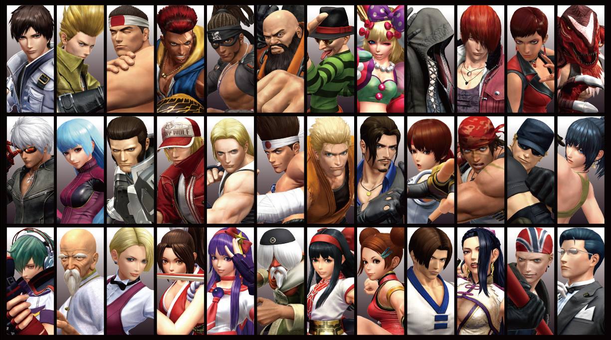 KOFXIV_TodosPersonagensPortrait